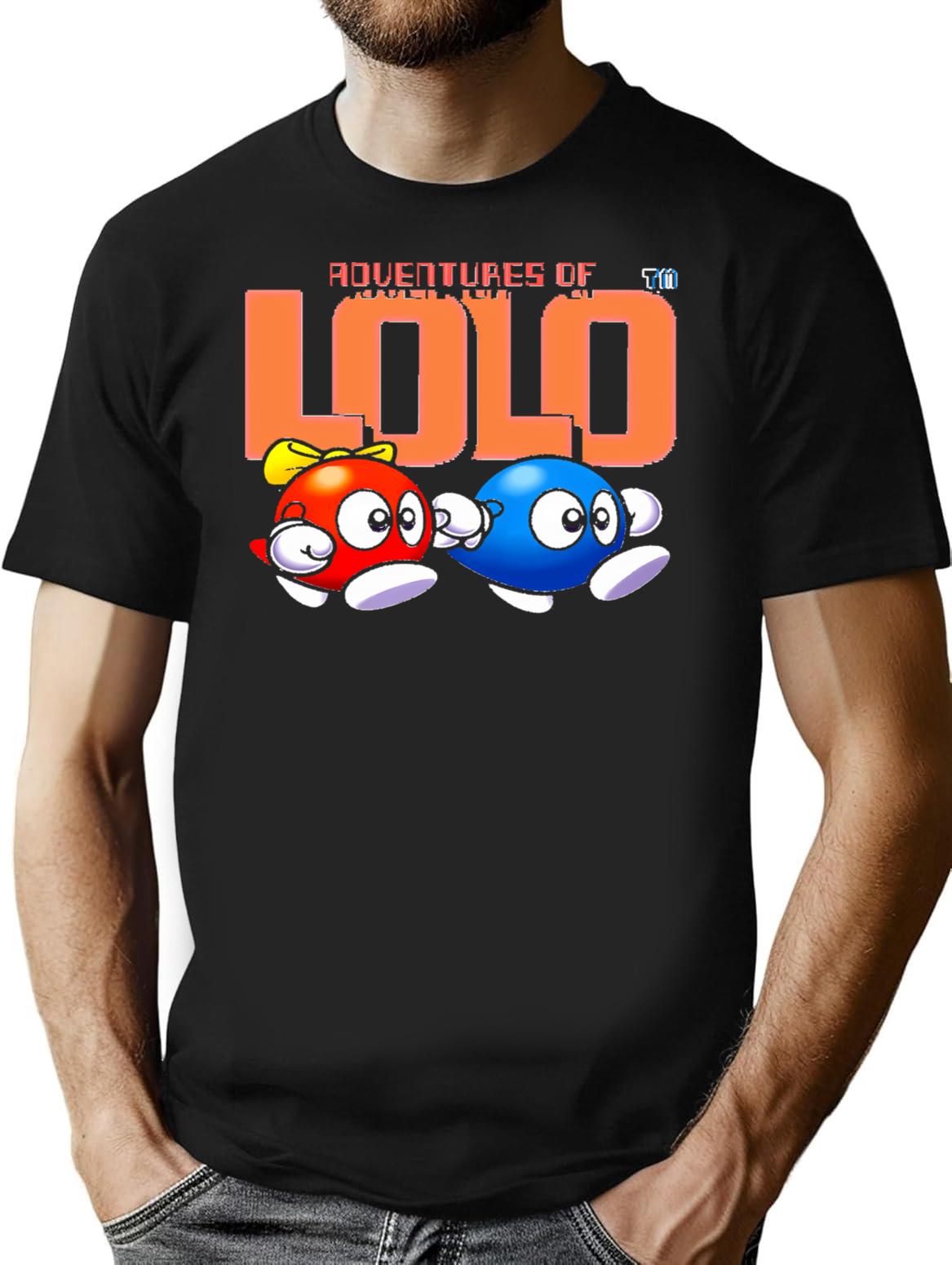 Adventures Of Lolo T-Shirt for Men & Women, T-Shirts Graphic Tee - Black