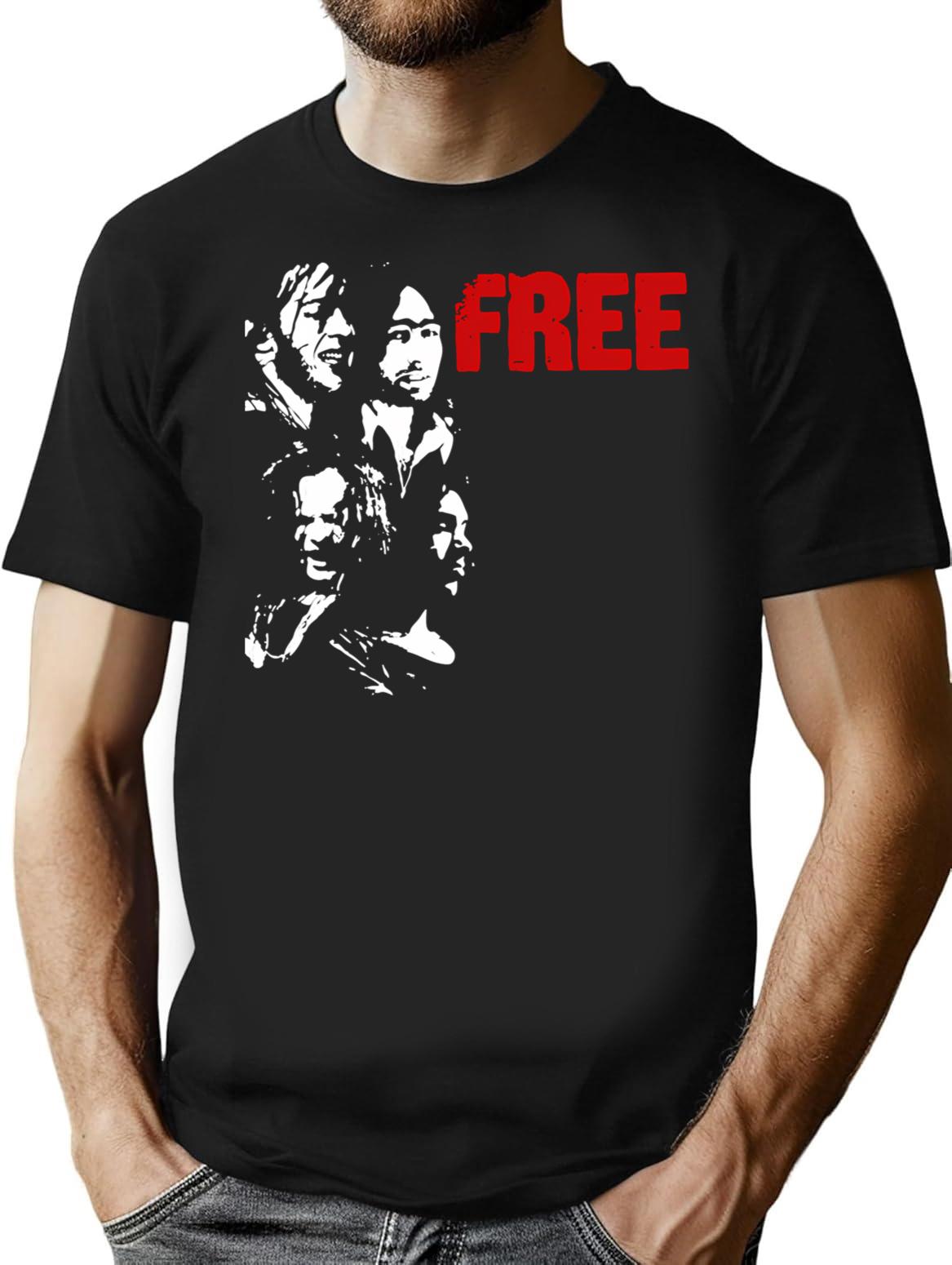 Art Free Funny Gifts Boys Girls Vintage T-Shirt for Men & Women, T-Shirts Graphic Tee - Black
