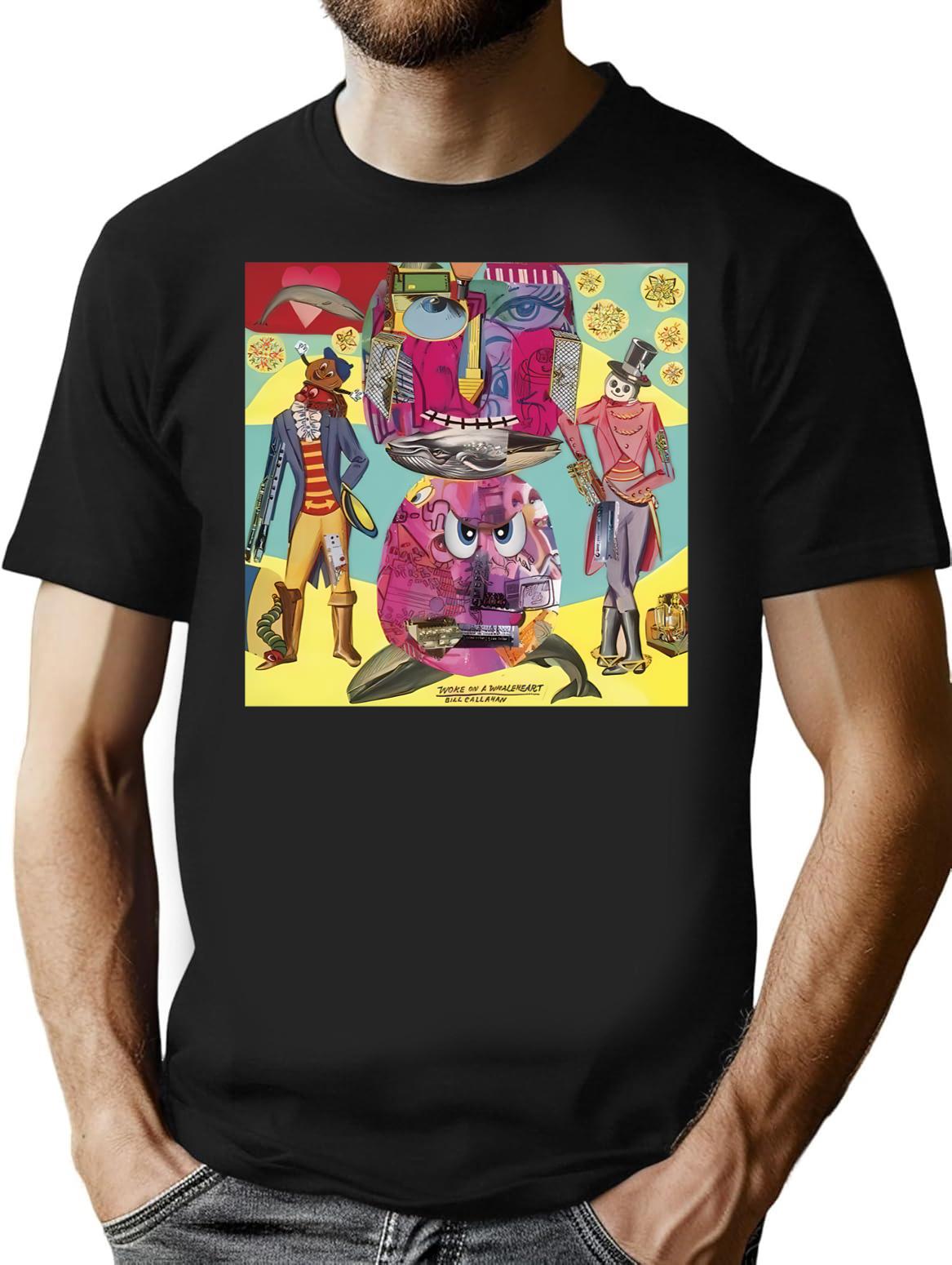 Beautiful Art T-Shirt for Men & Women, T-Shirts Graphic Tee - Black