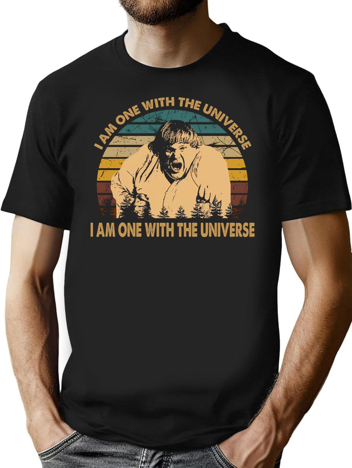 Beverly Hills Design Ninja Film - I Am One With The Universe T-Shirt - Black