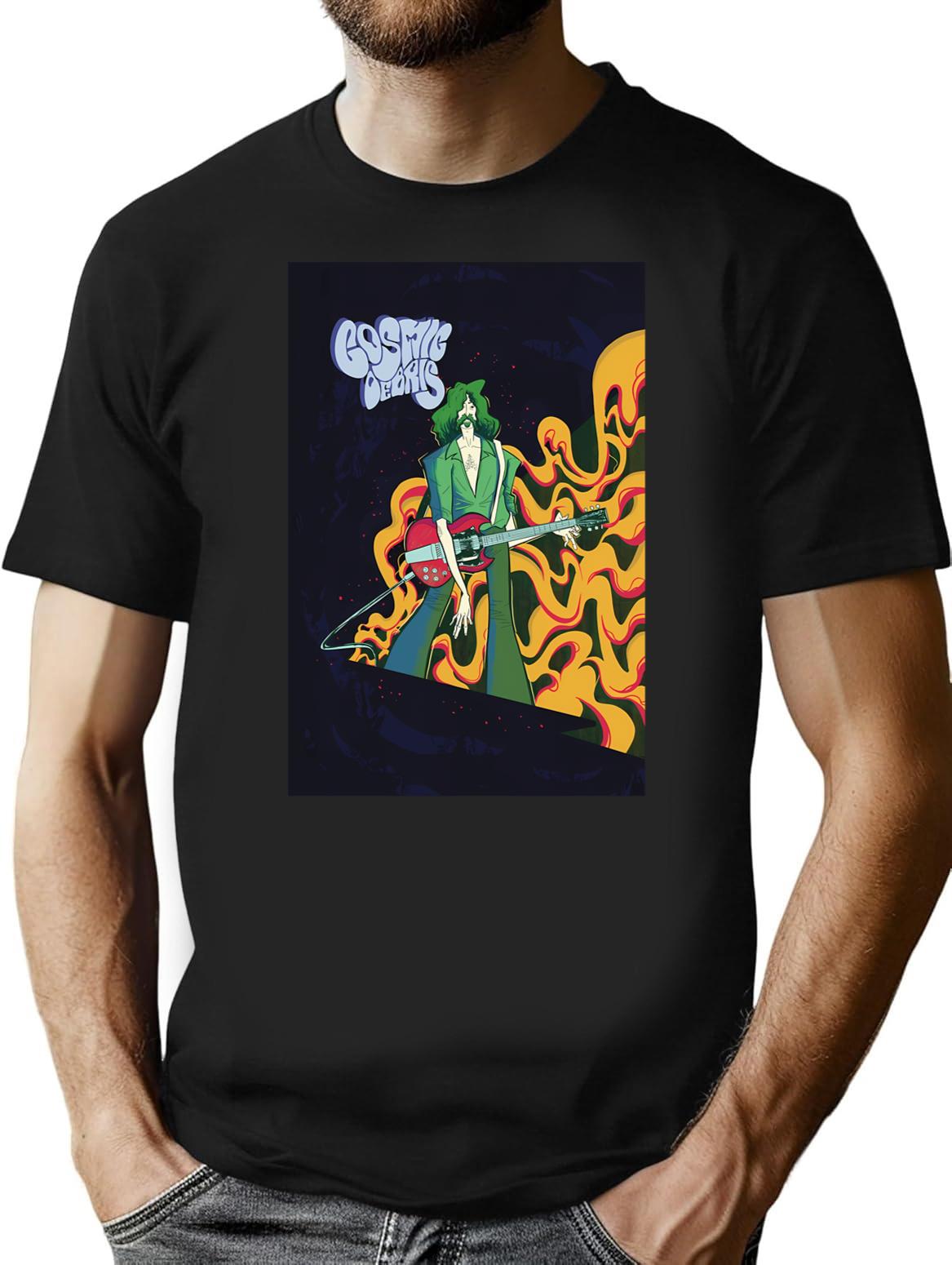 Cosmic Debriz T-Shirt for Men & Women, T-Shirts Graphic Tee - Black