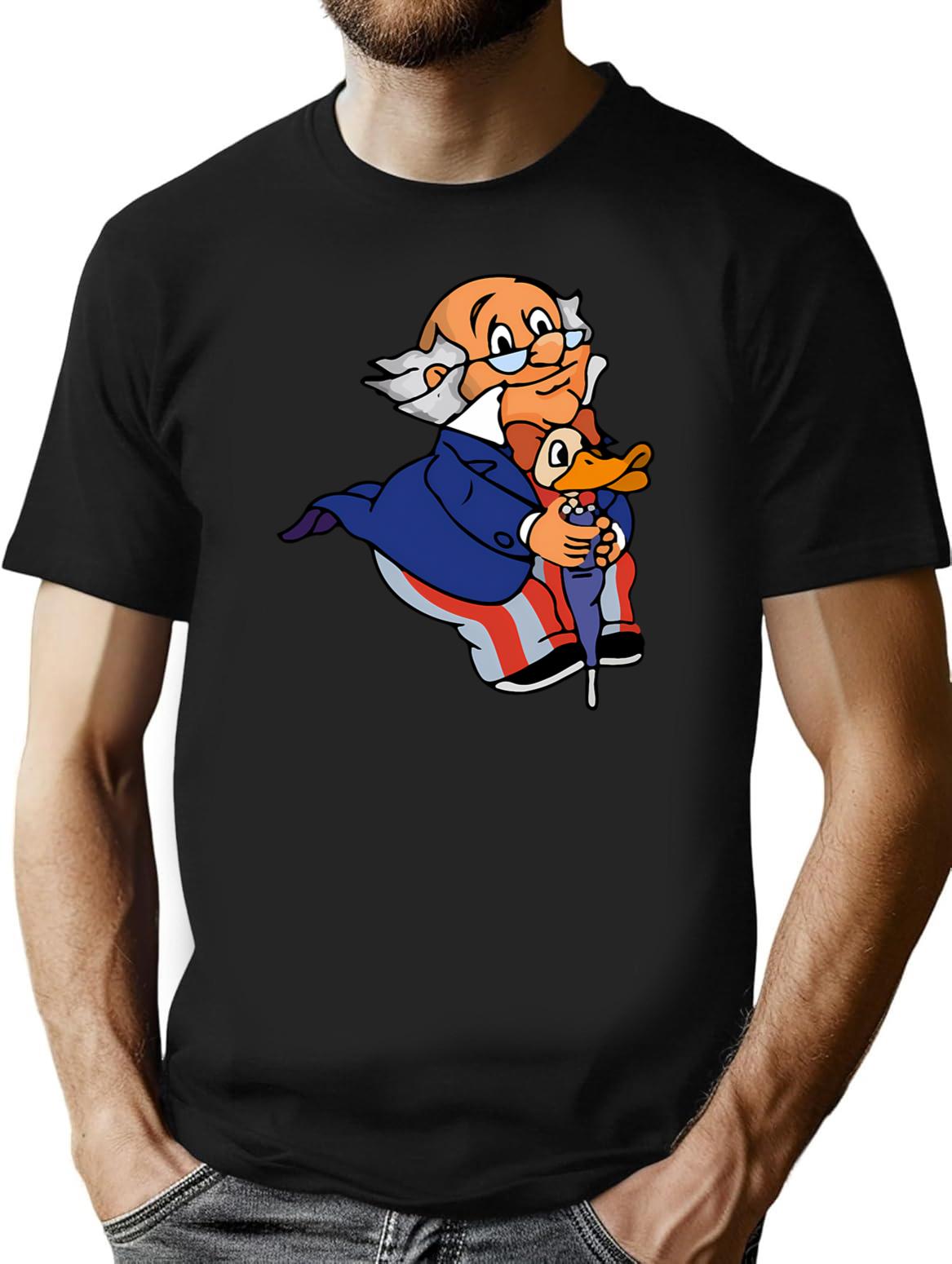 Doctor Snuggles T-Shirt for Men & Women, T-Shirts Graphic Tee - Black