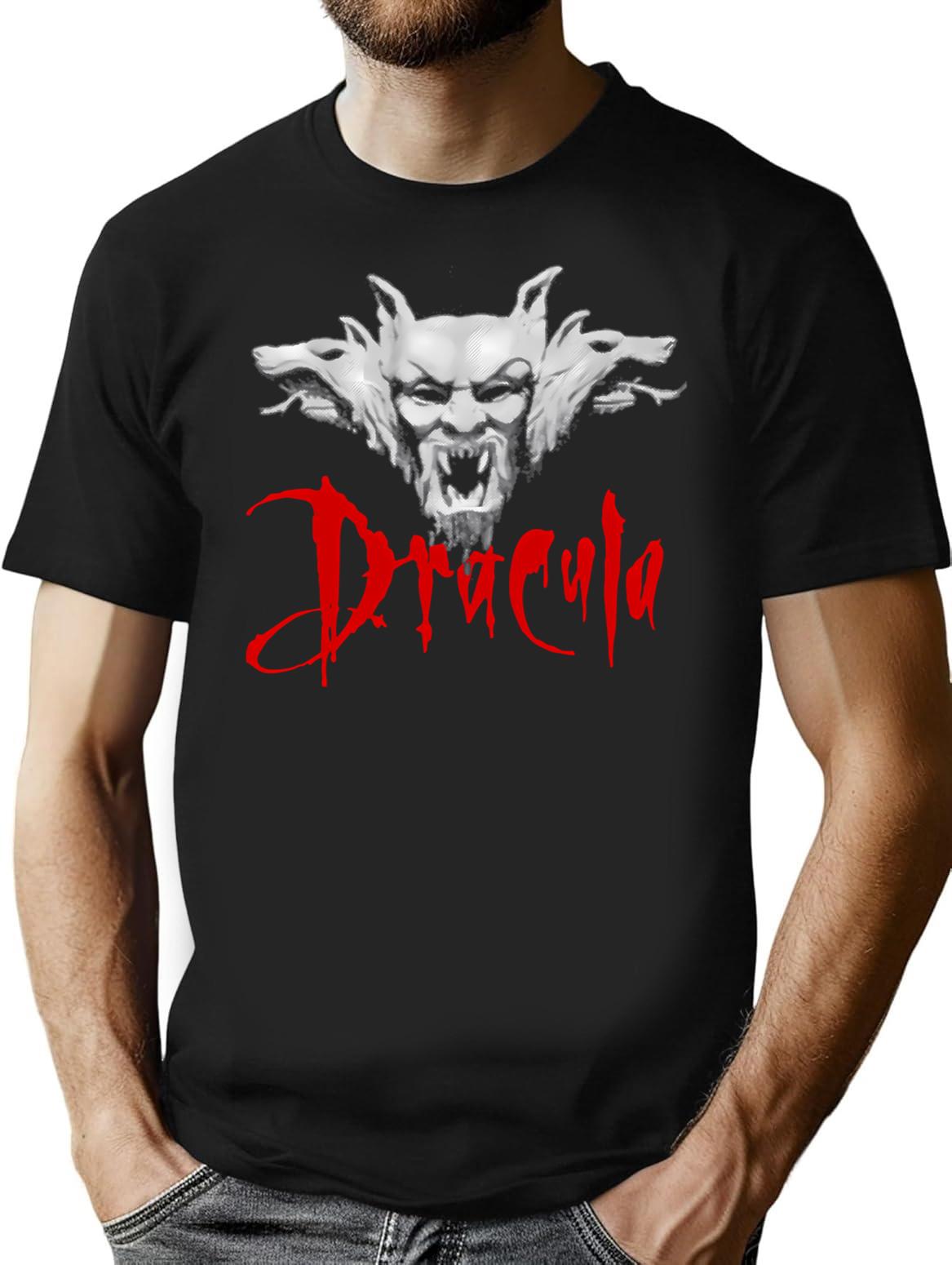 Dracula Bram Stoker T-Shirt for Men & Women, T-Shirts Graphic Tee - Black