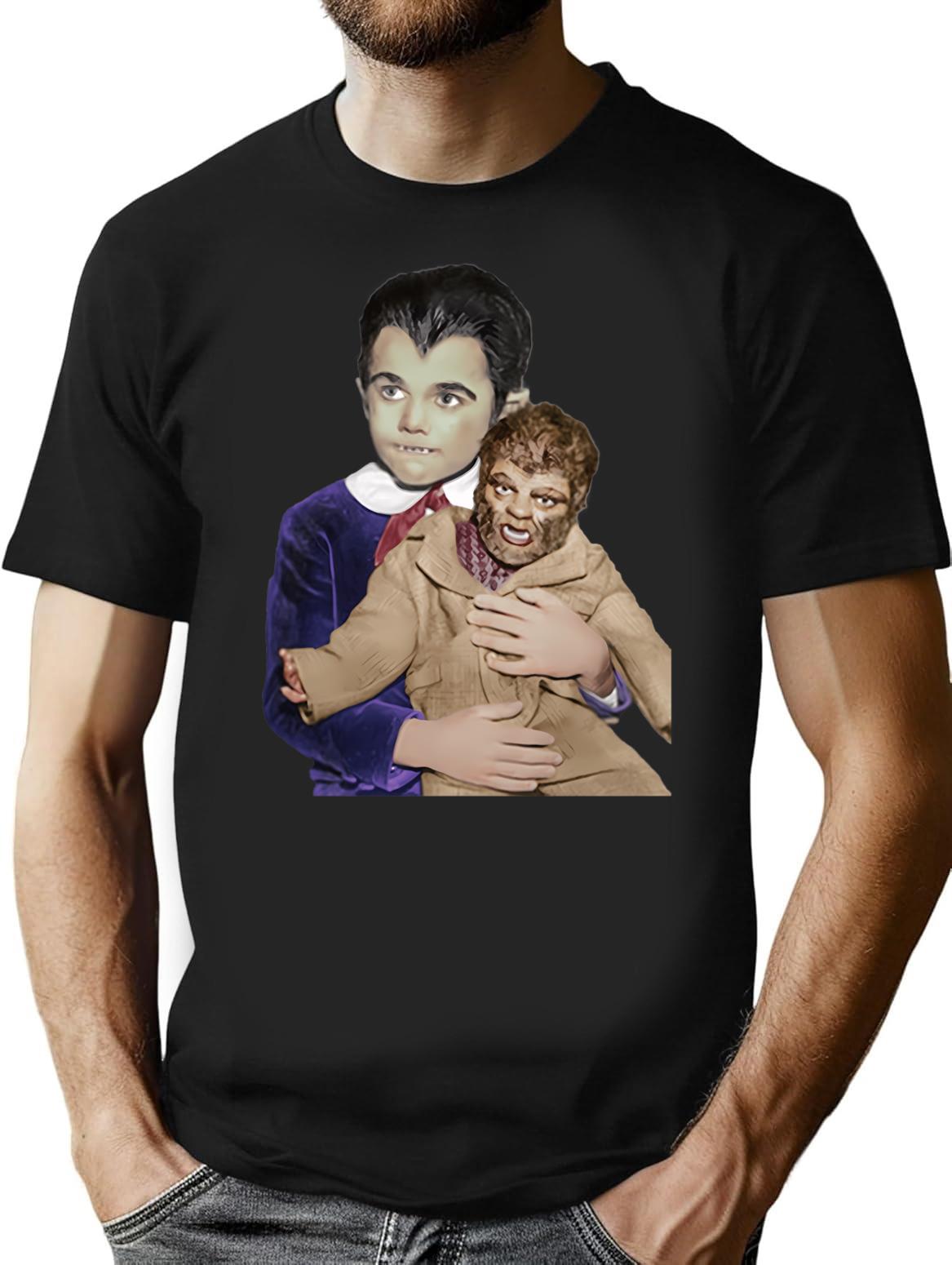 Eddie And The Werewolf T-Shirt - Retro Graphic Tee for Men & Women - Black
