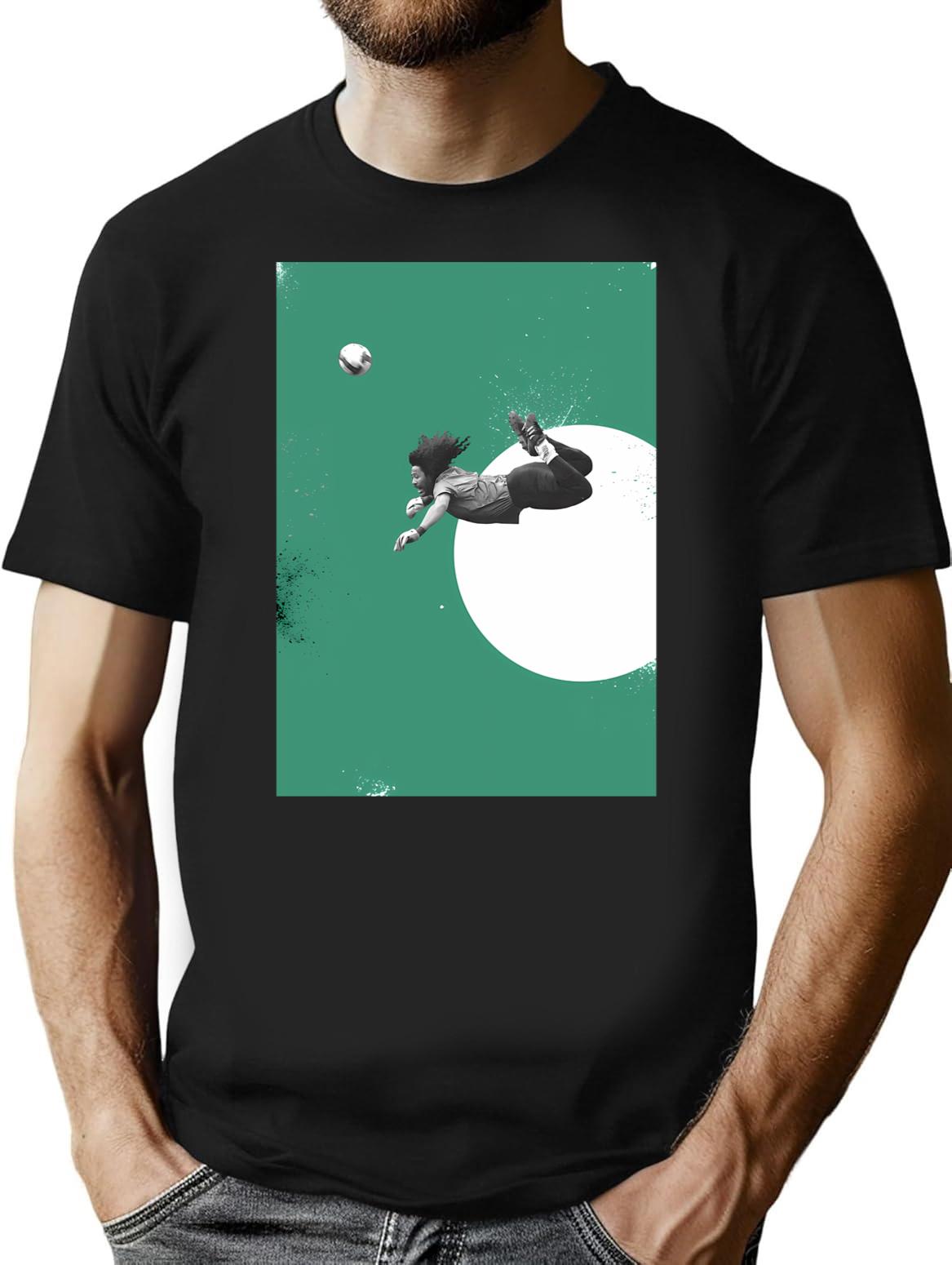 El Loco Higuita T-Shirt - Retro Graphic Tee for Men & Women - Black
