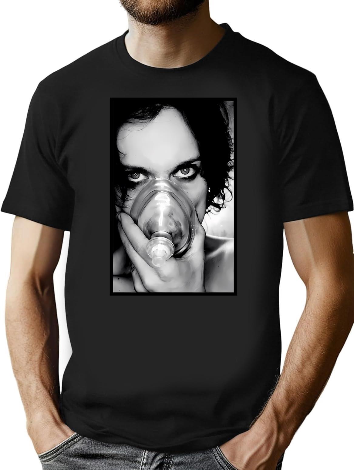 Endowed Mige Sparkling Strong 3v Ville Valo Vocalist Retro Vintage T-Shirt - Black