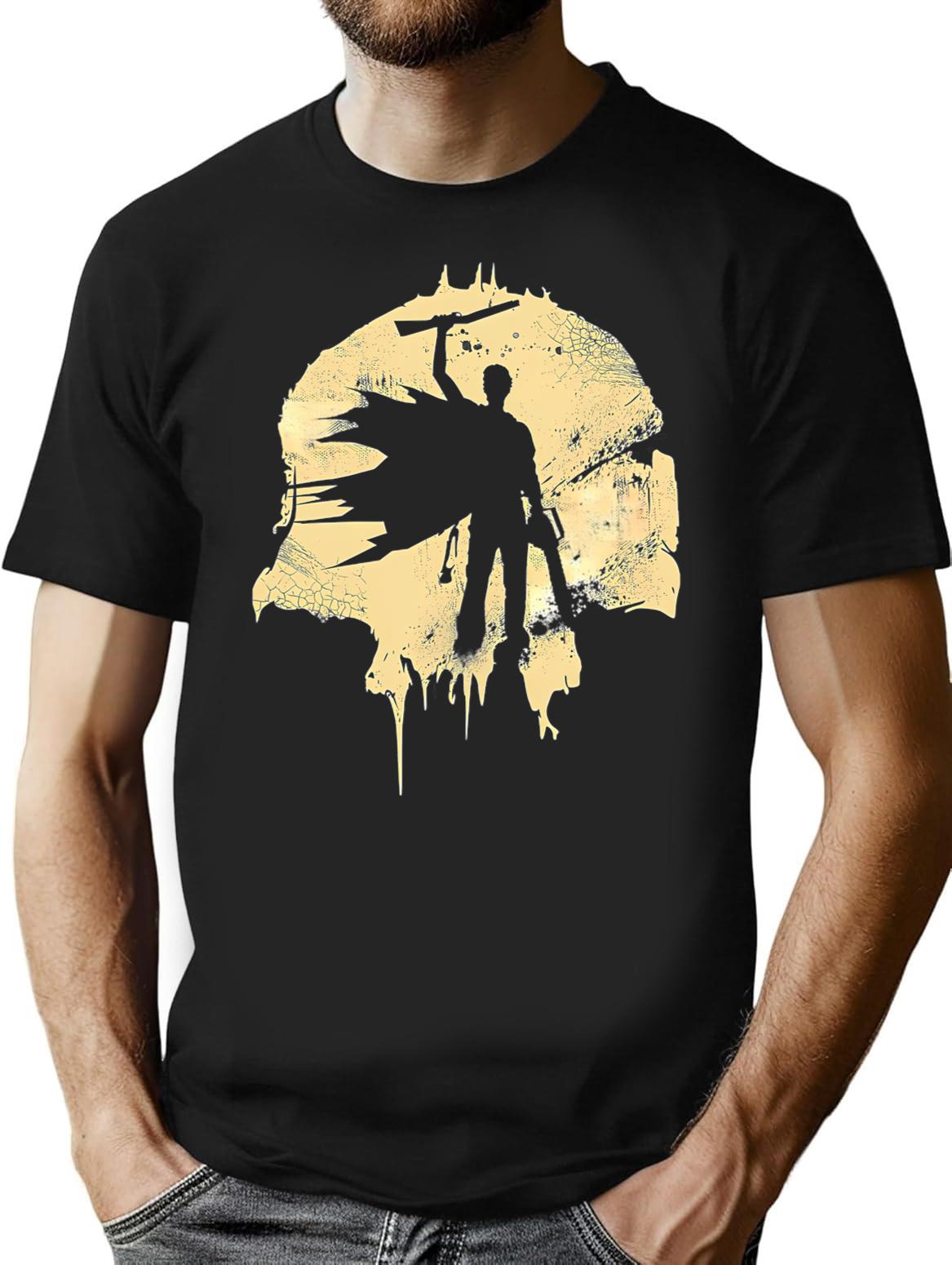 Evil Dead (4) T-Shirt for Men & Women, T-Shirts Graphic Tee - Black
