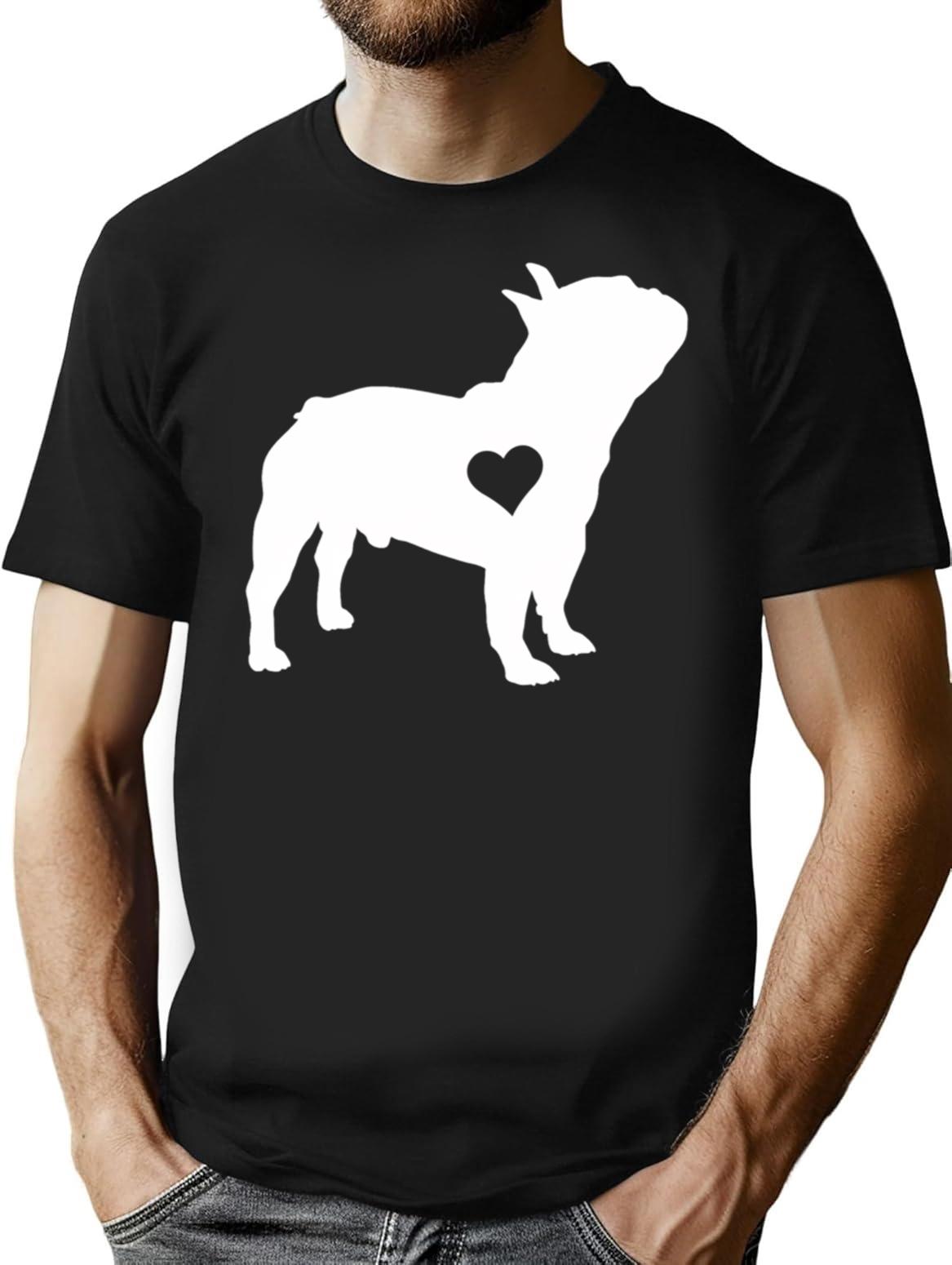 French Bulldog Art French Bulldog Love French Bulldog Mama French Bulldog Owner French Bulldog T-Shirt - Black