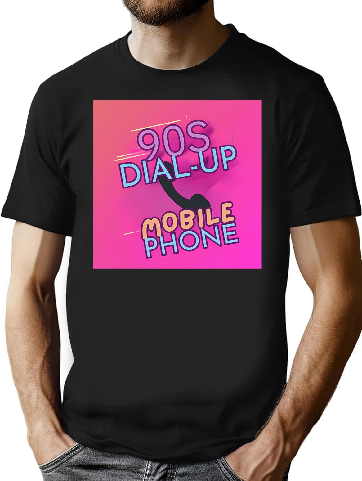 Funny 90s T-Shirt - Sarcastic Humor Graphic Tee - Black