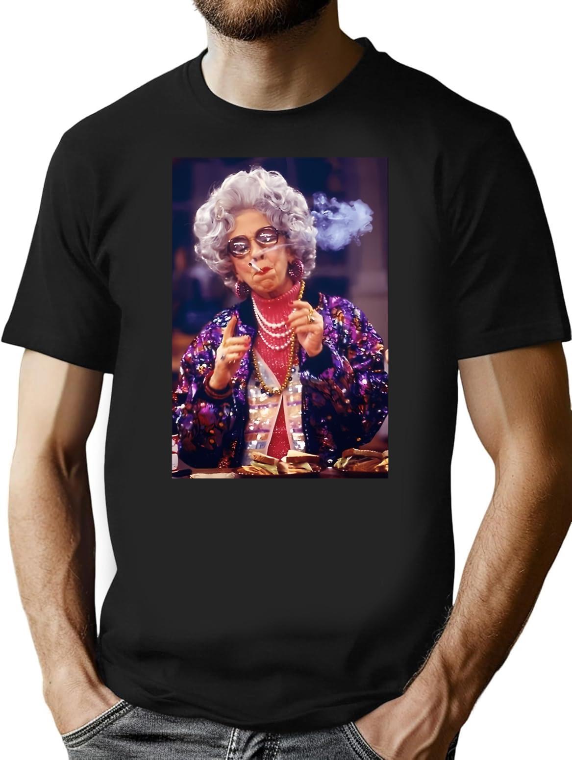 Grandma Yetta T-Shirt - Retro Graphic Tee for Men & Women - Black