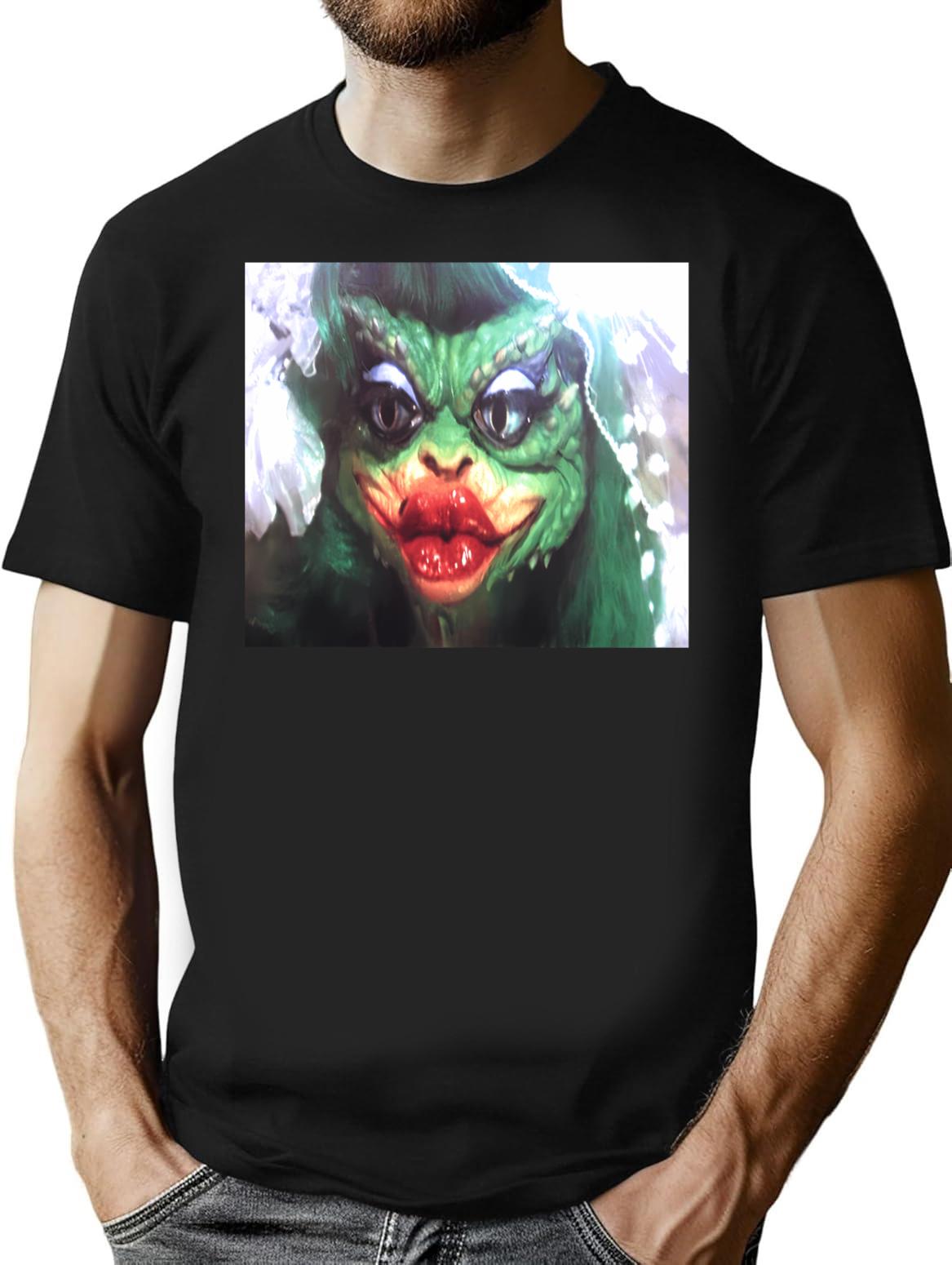 Gremlin Greta T-Shirt - Retro Graphic Tee for Men & Women - Black