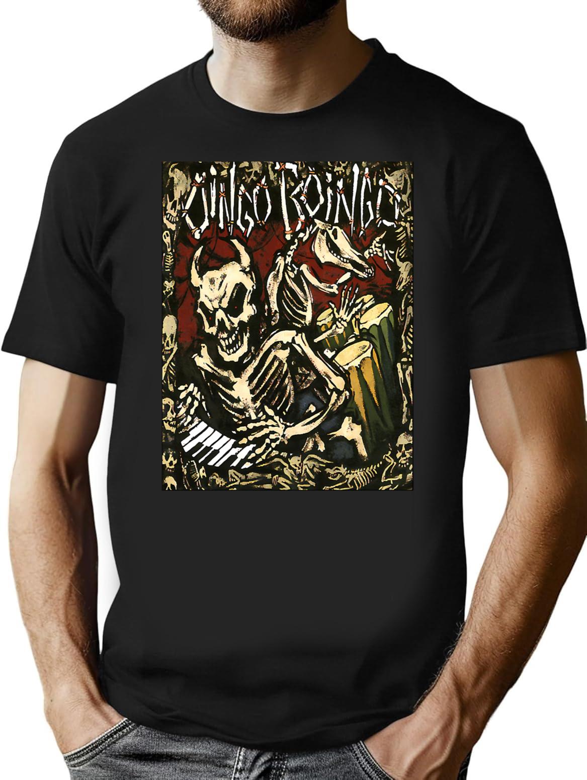 Halloween Farewell - Oingo Boingo T-Shirt - Retro Graphic Tee for Men & Women - Black