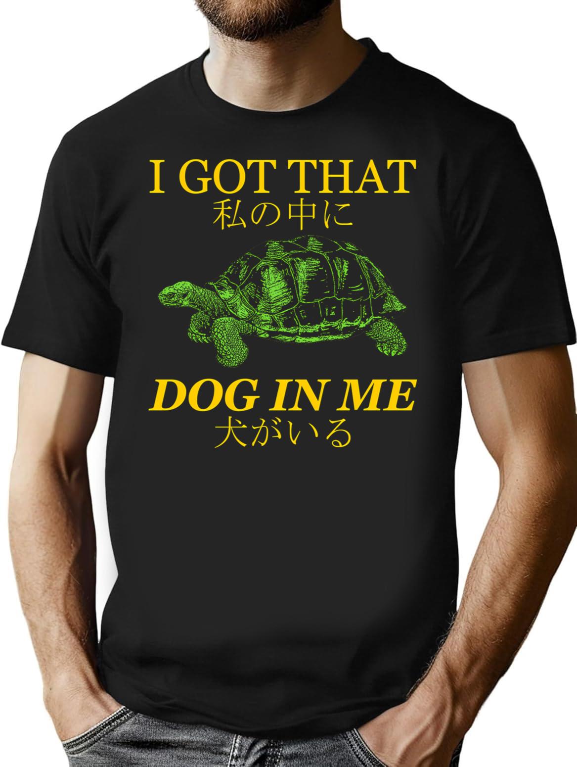 I Got That Dog In Me Japanese T-Shirt - Black