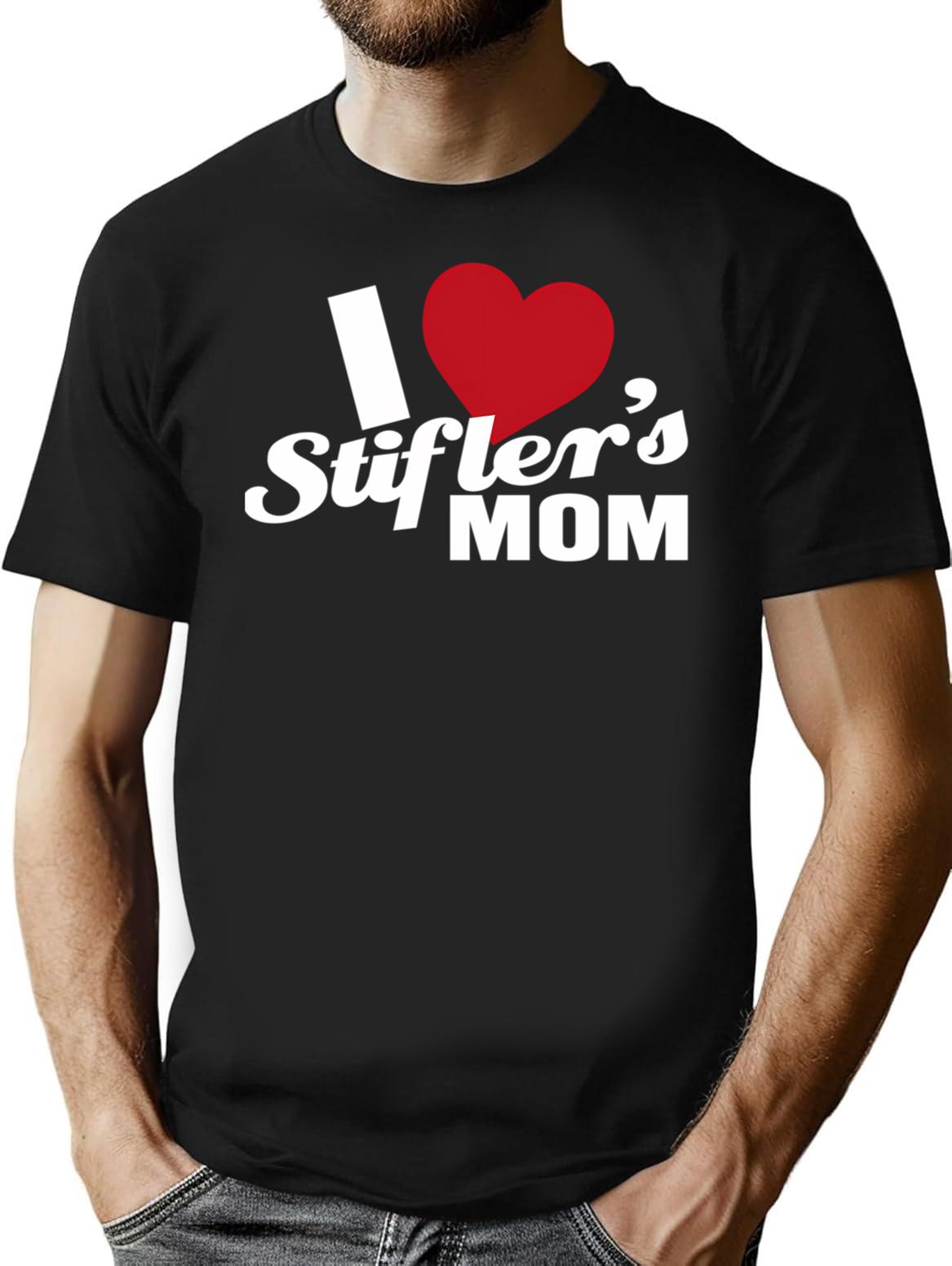 I Love Stiflers Mom Essential T-Shirt - Retro Graphic Tee for Men & Women - Black