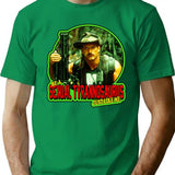 80'S Classic Blain Cooper Sexual Tyrannosaurus T-Shirt for Men & Women, T-Shirts Graphic Tee - Green