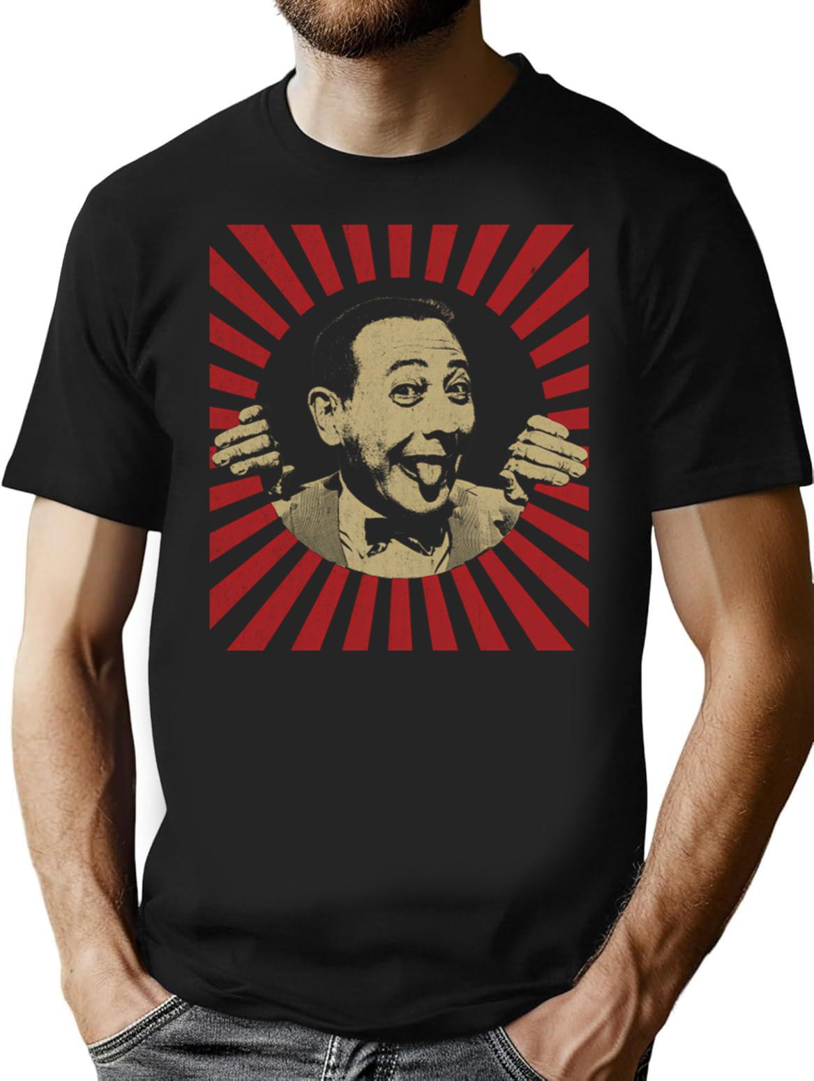 80S Movie Vintage Funny T-Shirt for Men & Women, T-Shirts Graphic Tee - Black