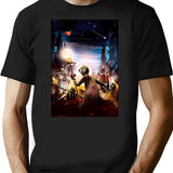 9 Movie Fanart T-Shirt for Men & Women, T-Shirts Graphic Tee - Black