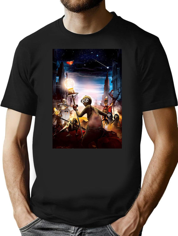 9 Movie Fanart T-Shirt for Men & Women, T-Shirts Graphic Tee - Black