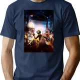 9 Movie Fanart T-Shirt for Men & Women, T-Shirts Graphic Tee - Navy