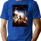 9 Movie Fanart T-Shirt for Men & Women, T-Shirts Graphic Tee - Blue