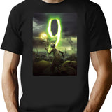 9 Poster T-Shirt for Men & Women, T-Shirts Graphic Tee - Black