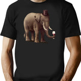 A Fine Vintage T-Shirt for Men & Women, T-Shirts Graphic Tee - Black