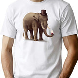 A Fine Vintage T-Shirt for Men & Women, T-Shirts Graphic Tee - White