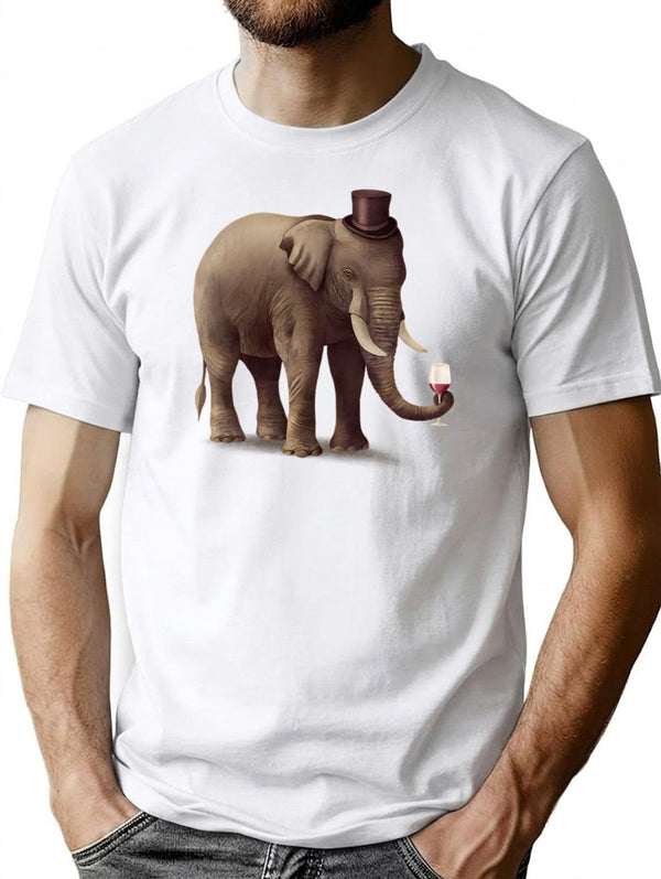 A Fine Vintage T-Shirt for Men & Women, T-Shirts Graphic Tee - White