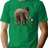A Fine Vintage T-Shirt for Men & Women, T-Shirts Graphic Tee - Green