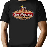 Abe Froman Sausage King Of Chicago Retro Seal T-Shirt for Men & Women, T-Shirts Graphic Tee - Black