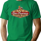 Abe Froman Sausage King Of Chicago Retro Seal T-Shirt for Men & Women, T-Shirts Graphic Tee - Green