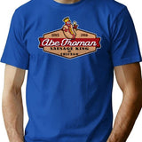 Abe Froman Sausage King Of Chicago Retro Seal T-Shirt for Men & Women, T-Shirts Graphic Tee - Blue