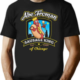 Abe Froman Sausage King Of Chicago T-Shirt for Men & Women, T-Shirts Graphic Tee - Black