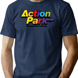 Action Park Vernon New Jersey Vintage T-Shirt for Men & Women, T-Shirts Graphic Tee - Navy