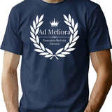 Ad Meliora Towards Better Things T-Shirt for Men & Women, T-Shirts Graphic Tee - Navy