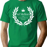 Ad Meliora Towards Better Things T-Shirt for Men & Women, T-Shirts Graphic Tee - Green