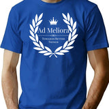 Ad Meliora Towards Better Things T-Shirt for Men & Women, T-Shirts Graphic Tee - Blue