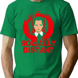 Addam'S Family Socially Distant T-Shirt for Men & Women, T-Shirts Graphic Tee - Green