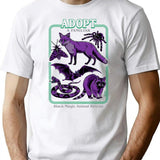 Adopt A Familiar Part 2 T-Shirt for Men & Women, T-Shirts Graphic Tee - White
