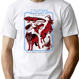 Adopt A Familiar Part 3 T-Shirt for Men & Women, T-Shirts Graphic Tee - White