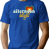 Afternoon Delight Time T-Shirt for Men & Women, T-Shirts Graphic Tee - Blue