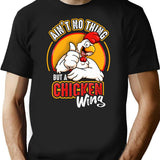 Ain'T No Thing But A Chicken Wing T-Shirt for Men & Women, T-Shirts Graphic Tee - Black