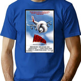 Airplane T-Shirt for Men & Women, T-Shirts Graphic Tee - Blue