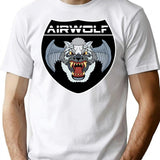 Airwolf Inspired By Airwolf Classic T-Shirt for Men & Women, T-Shirts Graphic Tee - White