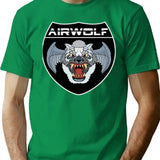 Airwolf Inspired By Airwolf Classic T-Shirt for Men & Women, T-Shirts Graphic Tee - Green