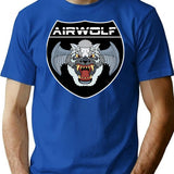 Airwolf Inspired By Airwolf Classic T-Shirt for Men & Women, T-Shirts Graphic Tee - Blue