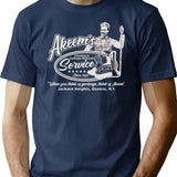 Akeem'S Cleaning Service T-Shirt for Men & Women, T-Shirts Graphic Tee - Navy