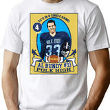 Al Bundy Football Trading Card T-Shirt for Men & Women, T-Shirts Graphic Tee - White