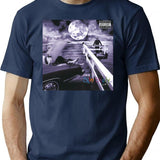 Album Cover T-Shirt for Men & Women, T-Shirts Graphic Tee - Navy