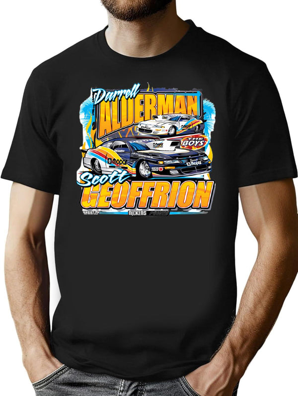 Alderman And Geoffrion. T-Shirt for Men & Women, T-Shirts Graphic Tee - Black